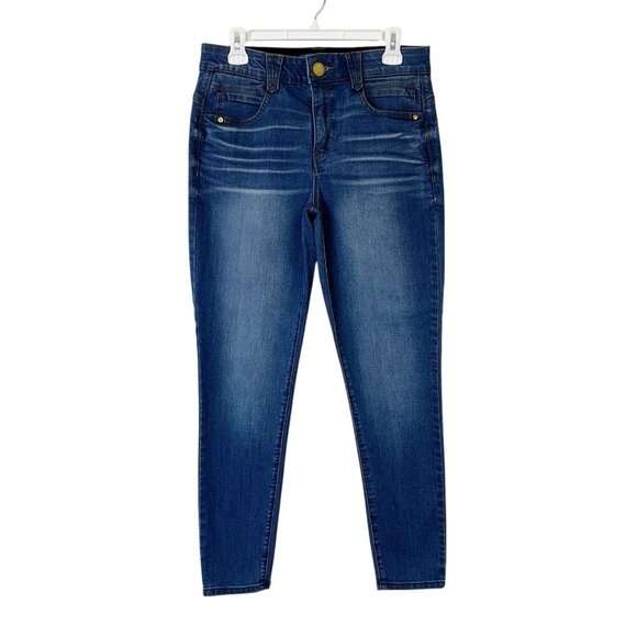Democracy Skinny Jeans Womens Size 8 Stretch Ankle Ab Solution - Picture 1 of 9